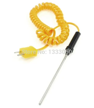 

Free Shipping K Type Fork Terminal Thermocouple Probe Temperature Sensor Probe Length 100/150/200/300/500mm x 3mm -50-700C