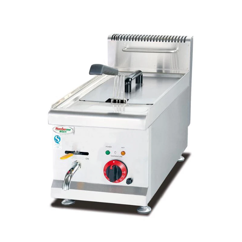 

3800W Electric Deep Fryer Commercial Single-tank Electric Fryer Mechanical Control Frying Machine for French Fries/ChickenDF-635