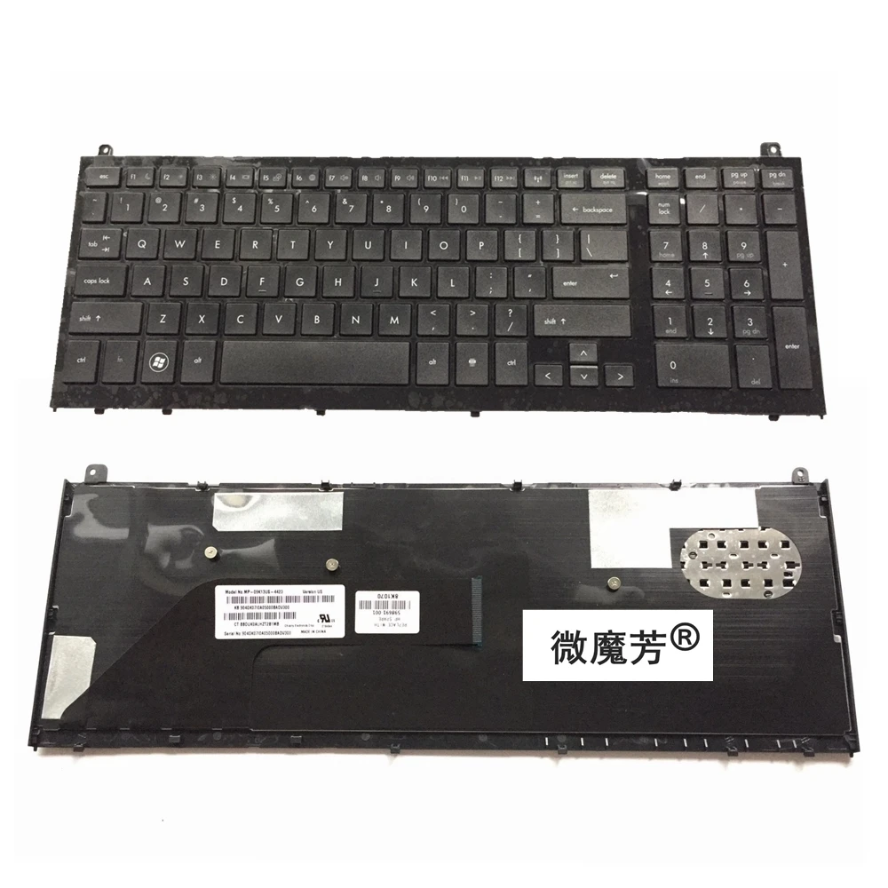 English laptop keyboard FOR HP for PROBOOK 4520S 4520