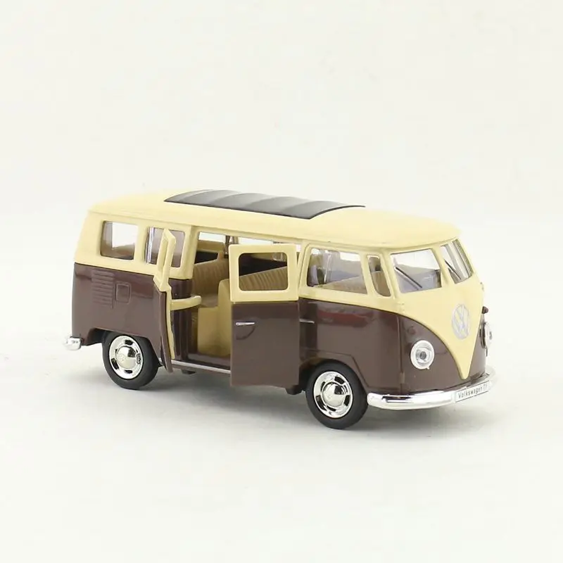 1 шт. 1:43 серии 4,5 ''11,2 см Volkswagen T1 автобус автомобиль вытяните назад сплава Модель автомобиля коллекция крутой мальчик игрушка подарок