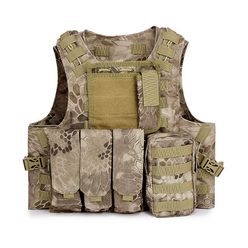  Outdoor Hunting Protective Vest Military Airsoft Shooting Paintball Vest Tactical Combat CS Wargame