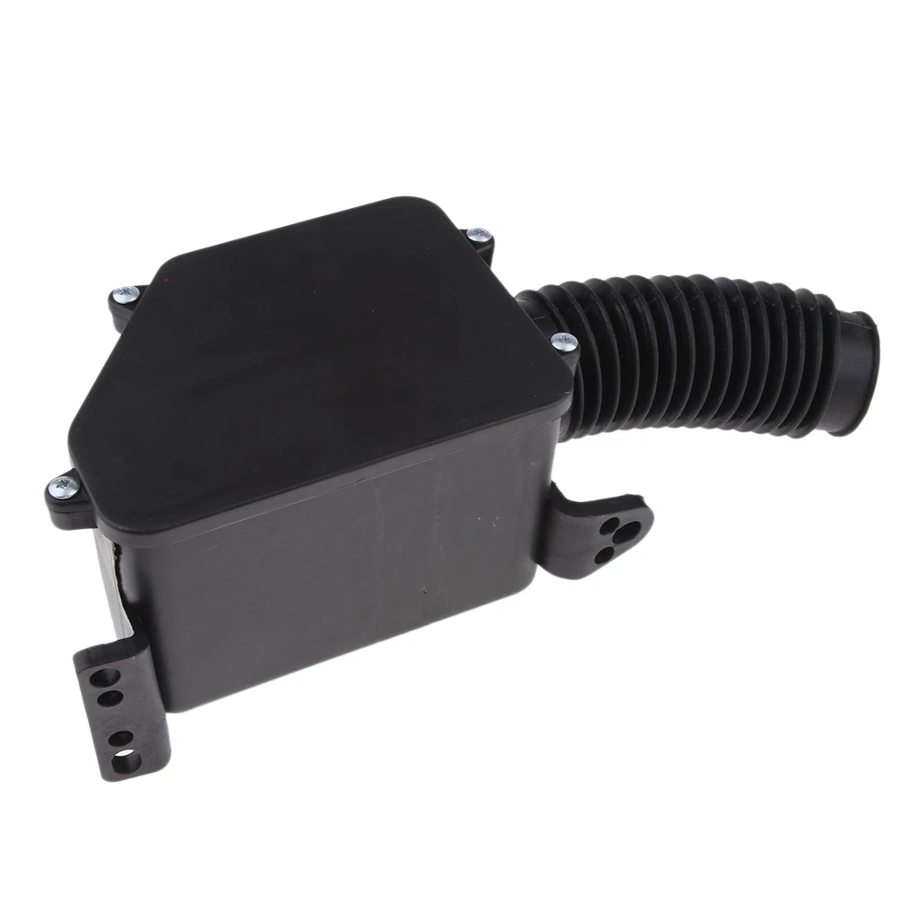 1 Pcs Engine Air Cleaner Filter Box For GY6 150 150cc 157QMJ ATV/ Quad/Scooter/Moped Go Kart/Go Cart 43mm Black Rubber