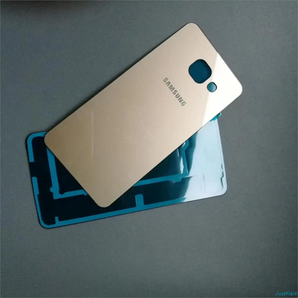 Для samsung Galaxy A5 "A510F A510M A510FD A+ Задняя стеклянная крышка для аккумулятора чехол