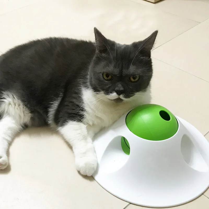 

Pet Dog Puzzle Toys Food Snack Ball Puzzler Dispenser Cats Leak Food Toy SLC88