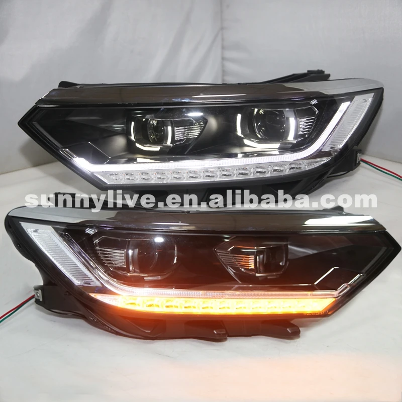 

1: For VW Passat B8 European Version LED Head Lamp 2017 Year LD