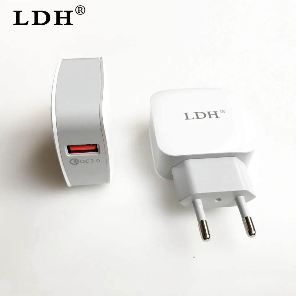 LDH 18 Вт USB Quick Charge 3 0 быстрый мобильный телефон для samsung Galaxy Xiaomi 5 6 Max совместимая