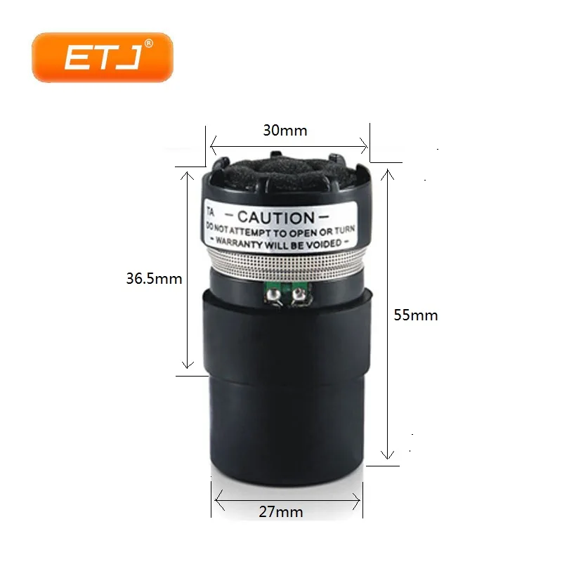 

2pcs SM58B Microphone Cartridge Microphone Capsule Replacement Mic Head For Shu Microphone