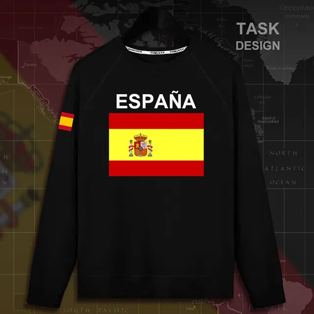 Kingdom of Spain Espana ESP Spanish Spaniard mens hoodie pullovers