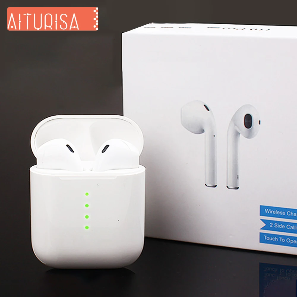 

Original i10 tws Wireless Bluetooth 5.0 Earphones Stereo Headphones Noise Isolating Headset with Microphone For iPhone Phones