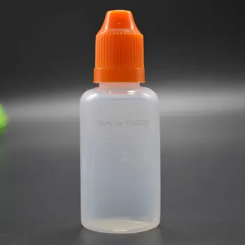 

1500pcs 30ML E Liquid Bottle 30ml PE Plastic Dropper Bottles With ChildProof Cap and long fine tips Clear Juice Bottle
