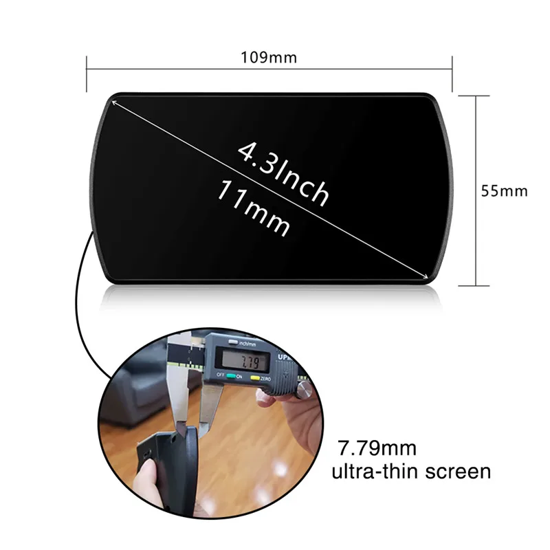 OBD2 Gauge Auto HUD Head-Up Display Smart Digital Meter HD Digital Display GPS Tachometer Kraftstof