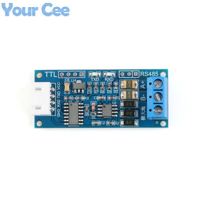 TTL to RS485 Converter Board Module RS485 Mutual Conversion TTL Signal Microcontroller Wide Voltage For Arduino 3.0V~30V  (5)