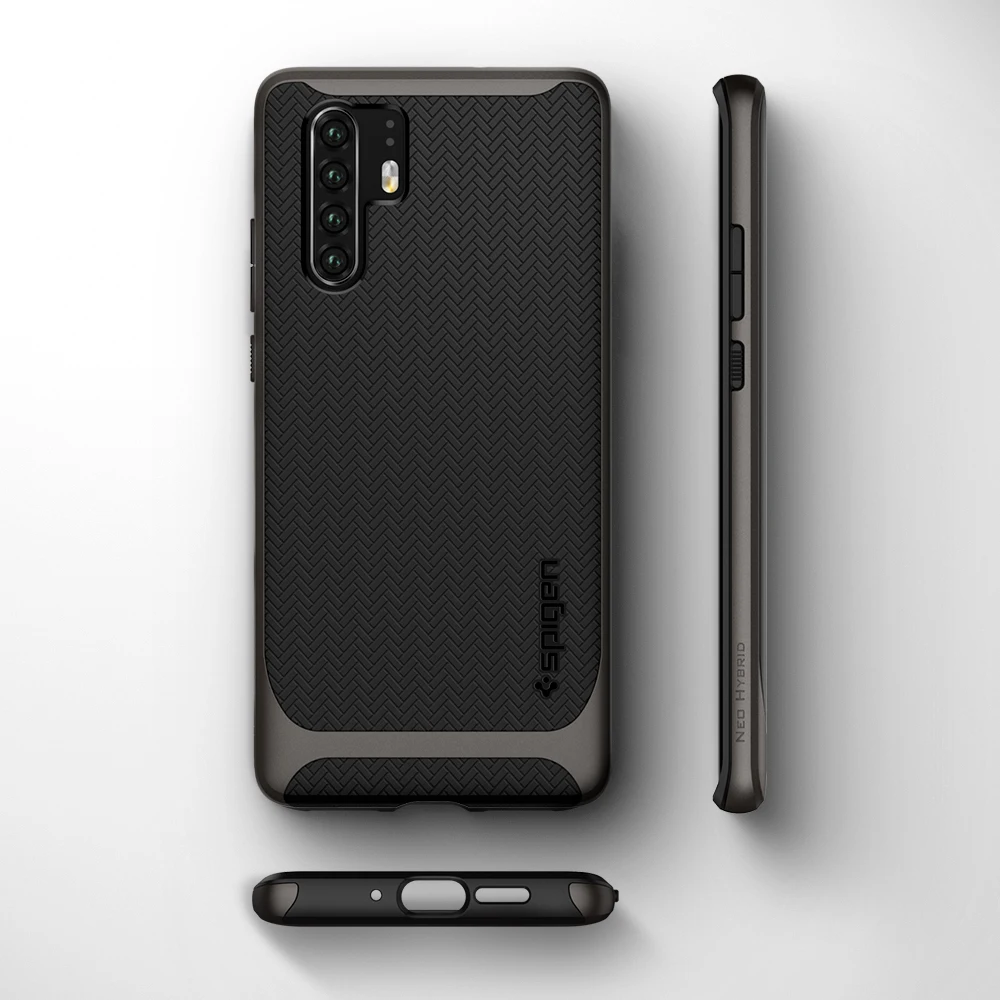 100% Original SPIGEN HUAWEI P30 Pro Case Neo Hybrid Gunmetal L37CS25729