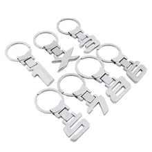 3D брелок из цинкового сплава Автомобильная эмблема брелок Эмблема Для BMW 1 серия 3 серия 5 серия 6 7 8 X серия Chavei автостайлинг