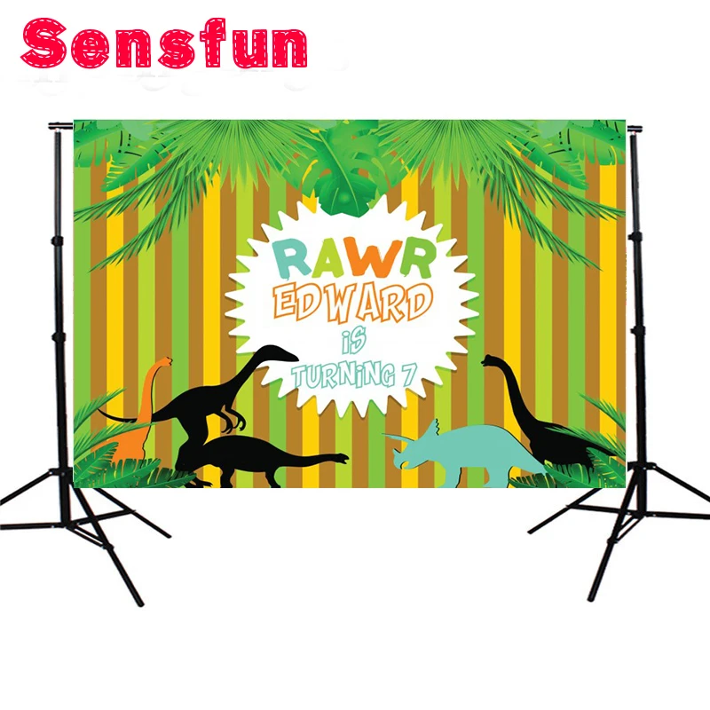 Vinyl The Good Dinosaur Newborn First Birthday Party Custom Photo