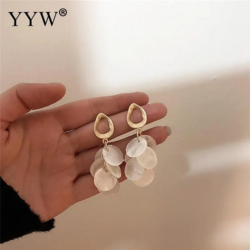 

2019 High Grade Women Charms Long Dangle Earrings European style Bead piece for Lover Girlfriend Birthday Gifts wholesale