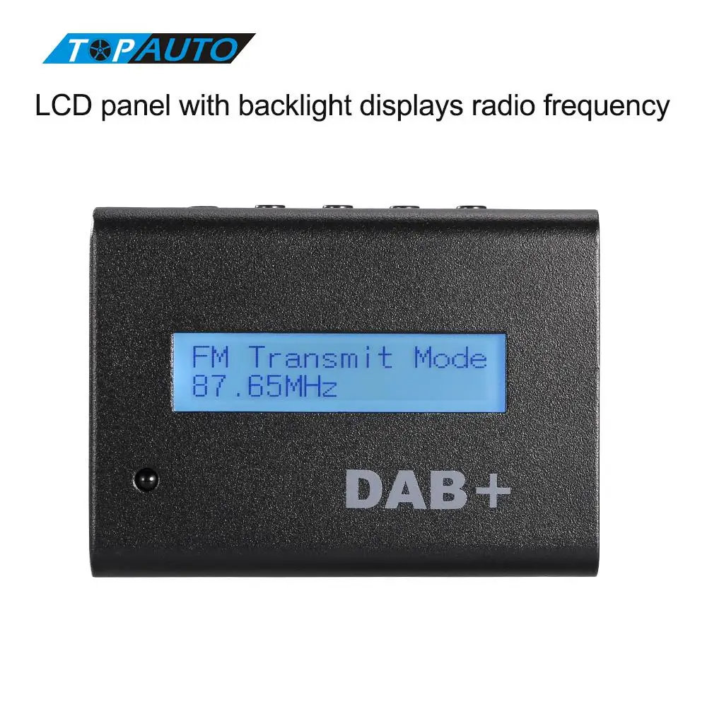 

Universal 12V Car Digital Radio DAB+ Audio Receiver Kit with Car Charger / Remote Control / Antenna