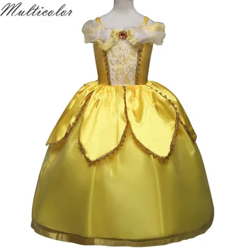 

Multicolor Hot selling High Quality Fashion New Girls Princess Sophia Children Vestidos Baby Costume Tutu Dresses for girls