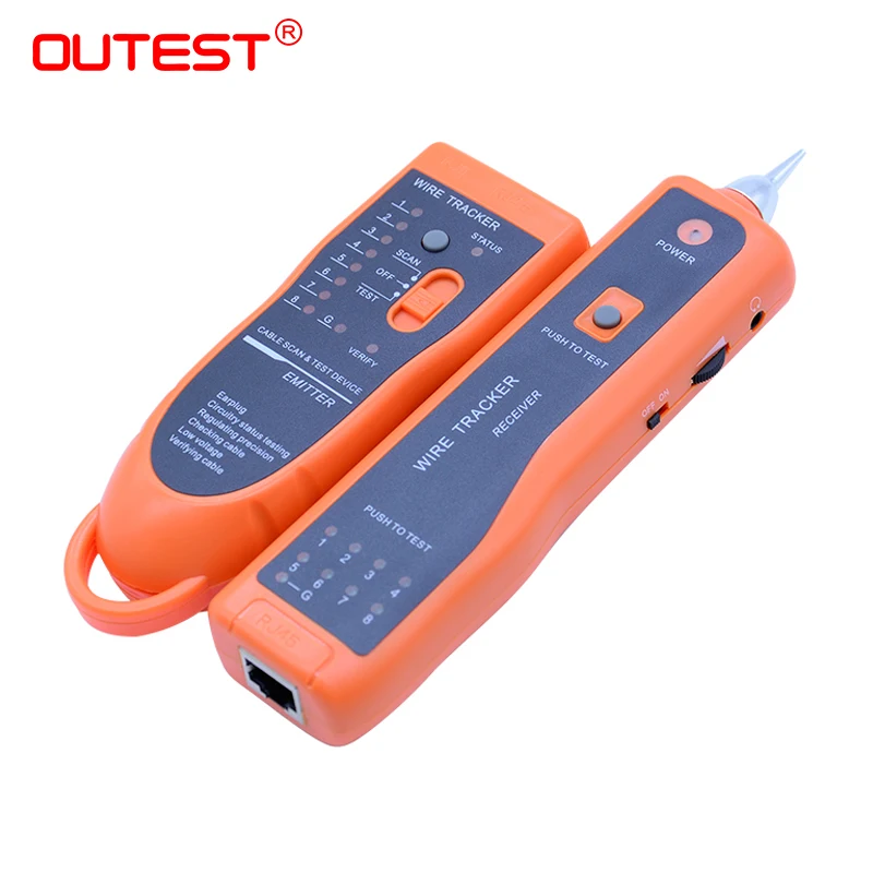 Бесплатная доставка проводной трекер RJ45 RJ11 finder сетевой кабель lan телефонный