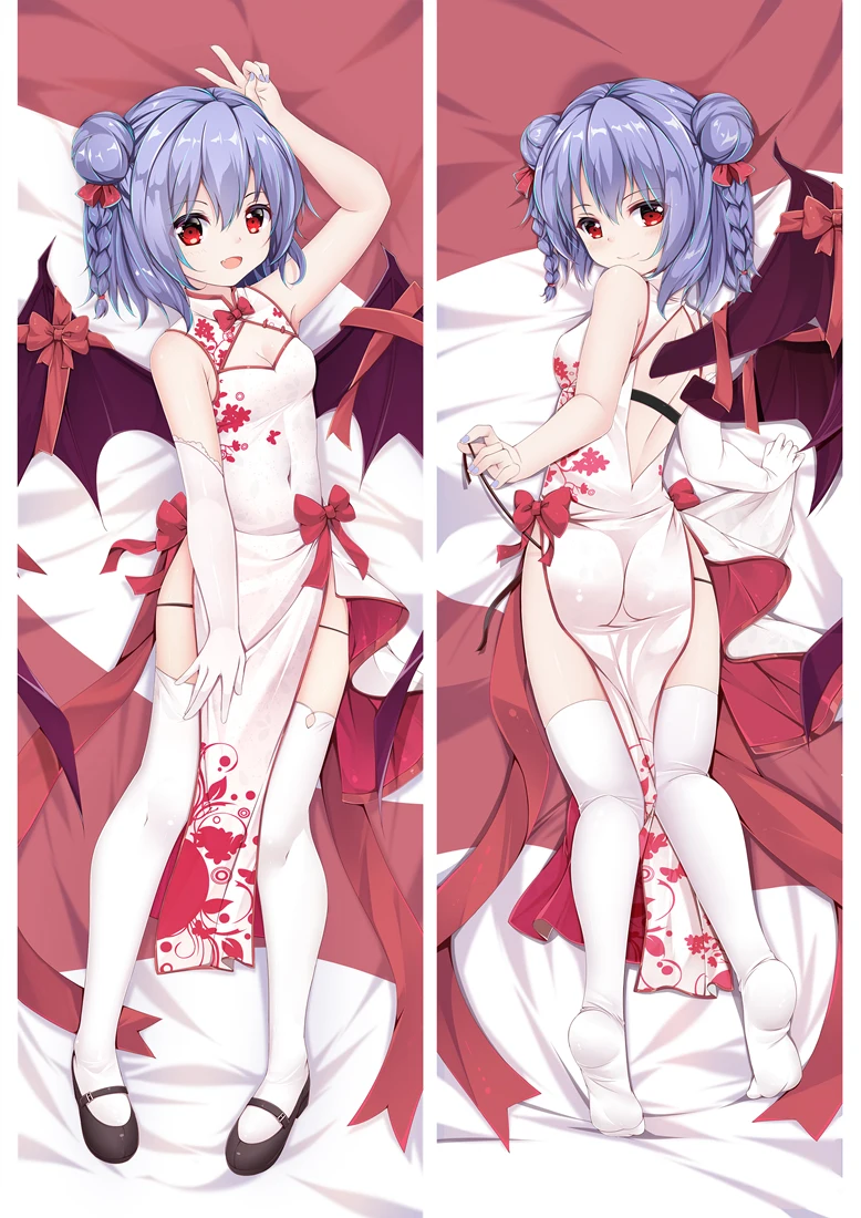 2017 August Anime TouHou Project Remilia Scarlet воплощение алого дьявола Подушка Dakimakura чехол для