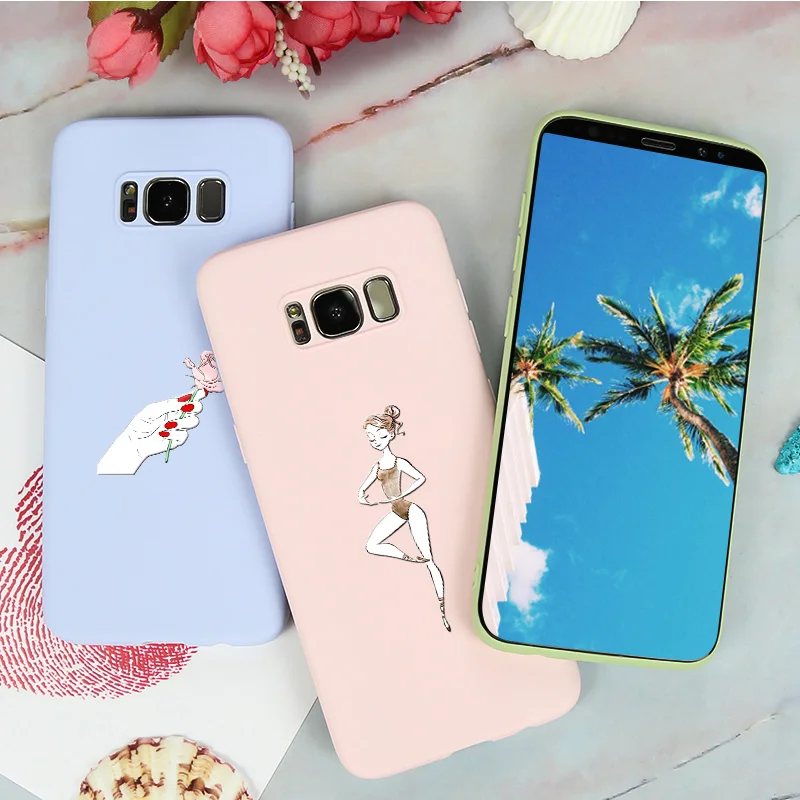 Чехол для samsung J5 2017 силиконовый чехол телефона Galaxy J3 J7 2016 J4 J6 Plus 2018 карамельный |