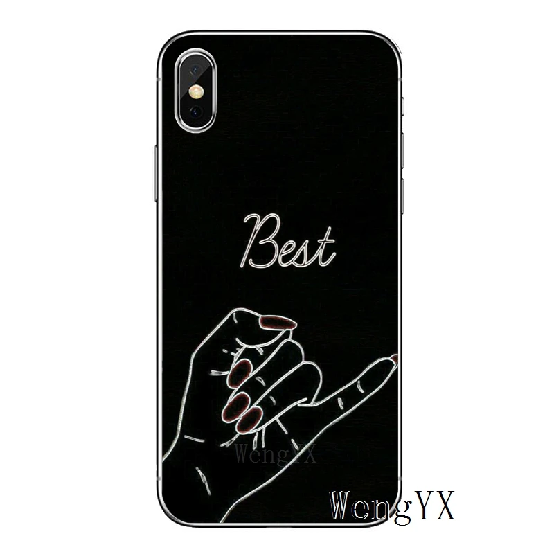 Модный bff best friends forever для huawei P20 P10 P9 P8 pro Lite plus pro P Smart Mini Nova 2 3 3I TPU мягкий чехол для телефона - Цвет: friends-forever-A-03