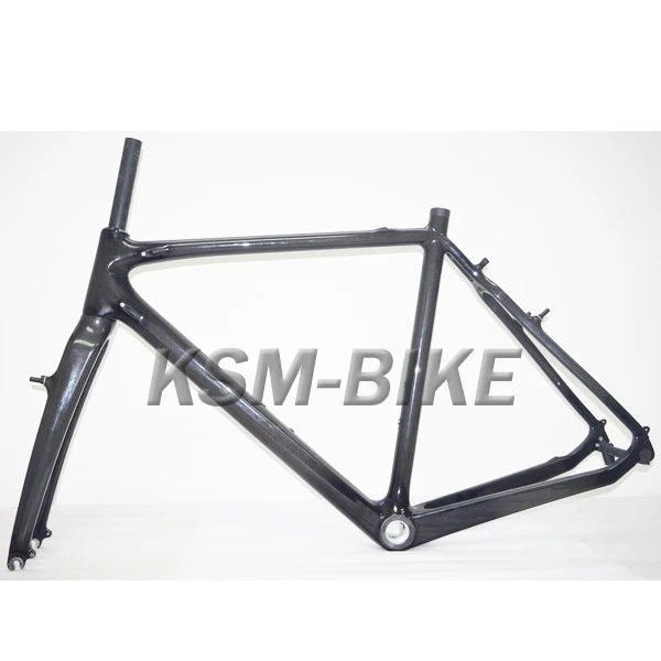 Sale bb30 cyclocross bike frame carbon fiber cyclocross bicycle frame v brake size 51cm 2