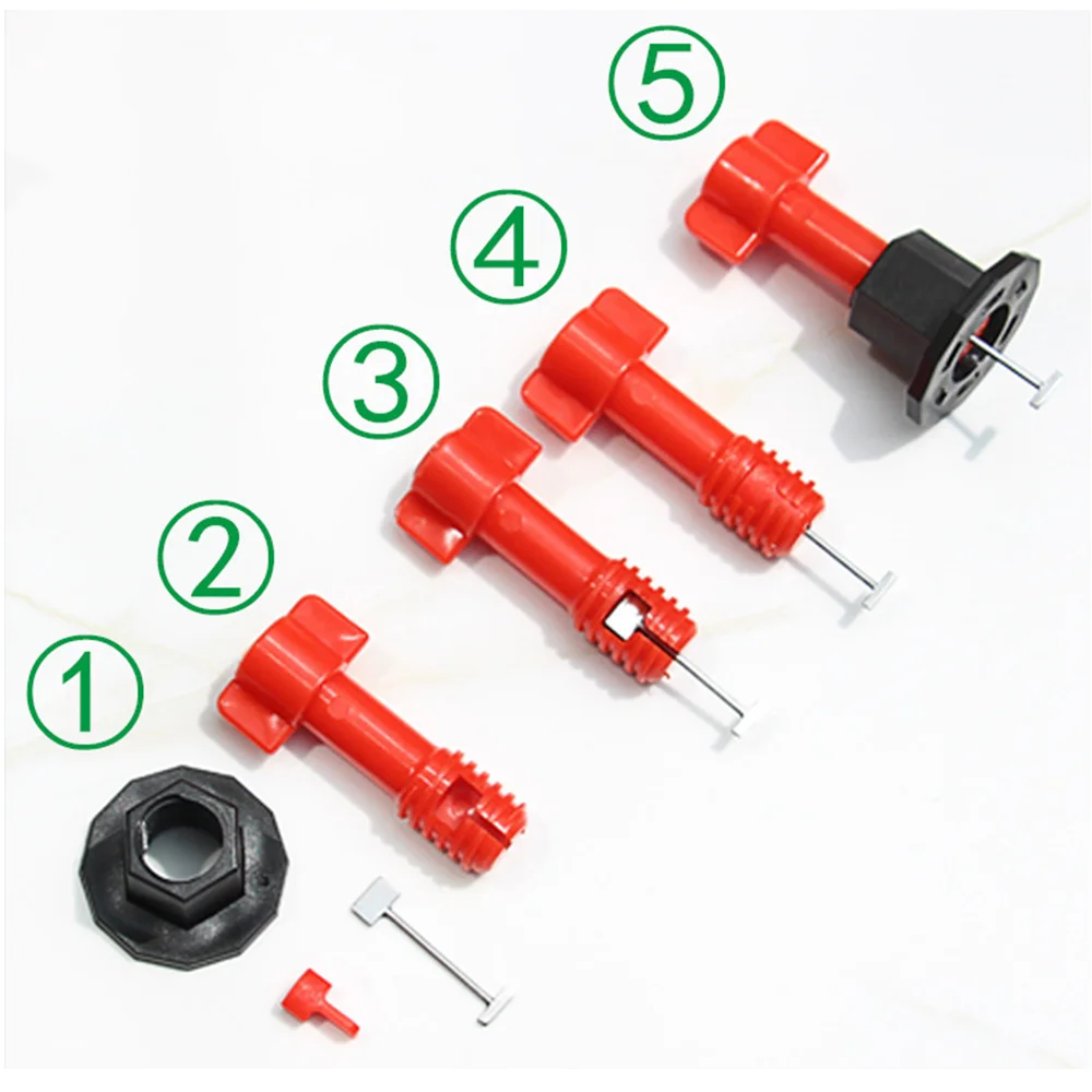 25 шт. система выравнивания плитки комплект напольные клинья выравнивание разделители с гаечным ключом для напольная и настенная плитка