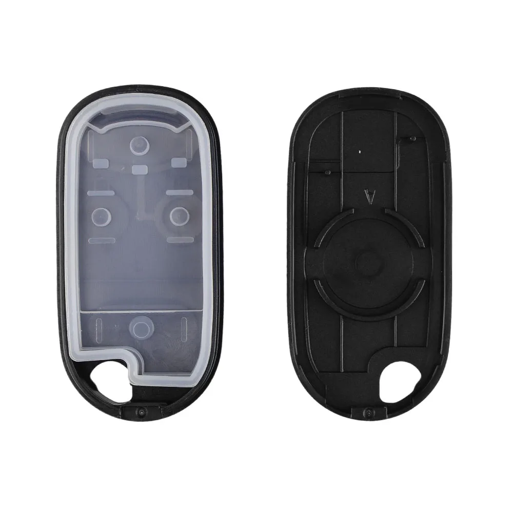 KEYYOU удаленного автомобильный брелок для ключей с кожаной крышкой чехол iPad 2/3/4 кнопки для электронный контроллер дросселя для Honda Civic CRV Accord Джаз 2003 2004 2005 2006 2007 2008 2009 2010 2011