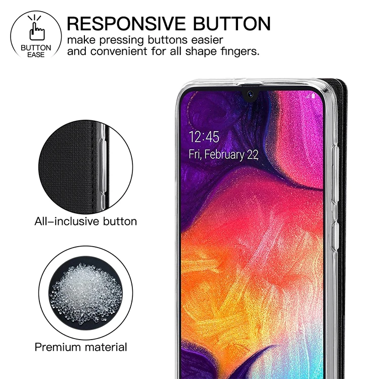 Винтаж кожа флип чехол для samsung Galaxy A40 A50 с карты карман стенд Магнит Обложка книги для samsung Galaxy A70
