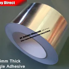 10 см, 100 мм* 30 м* 0,06 одна сторона мм проводящая и клейкая медная фольга лента, электромагнитное помехи EMI экранирование
