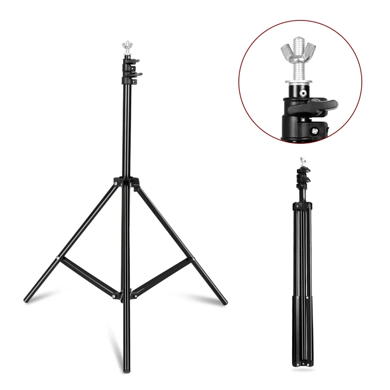 Background Stand Backdrop Support System Kit 2.6M x 3M 3M x 7M with Portable Carrying Bag for Muslins Backdrops,Paper and Canvas
