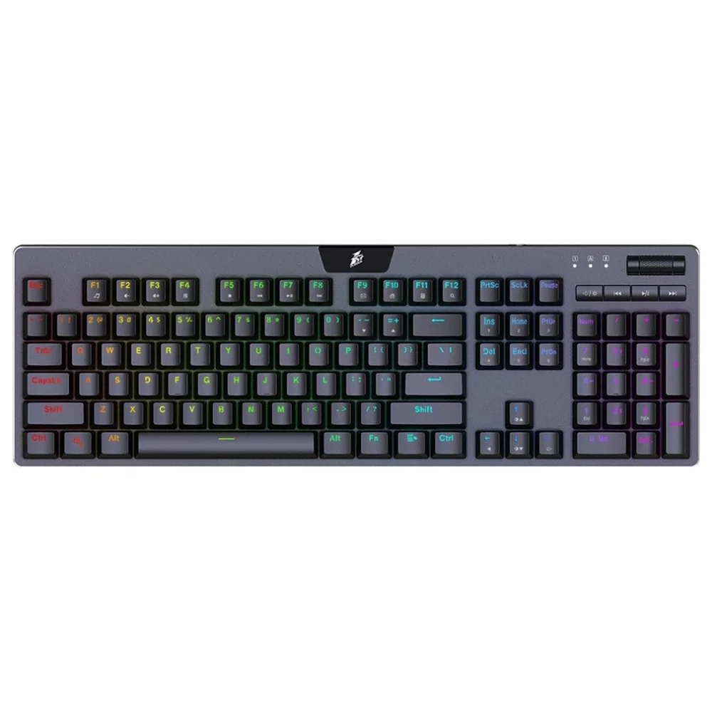 

1ST Player 109 Keys Mechanical Gaming Keyboard MK Bullet Hunter with USB Floating Switch Powered for Game Computer LOL
