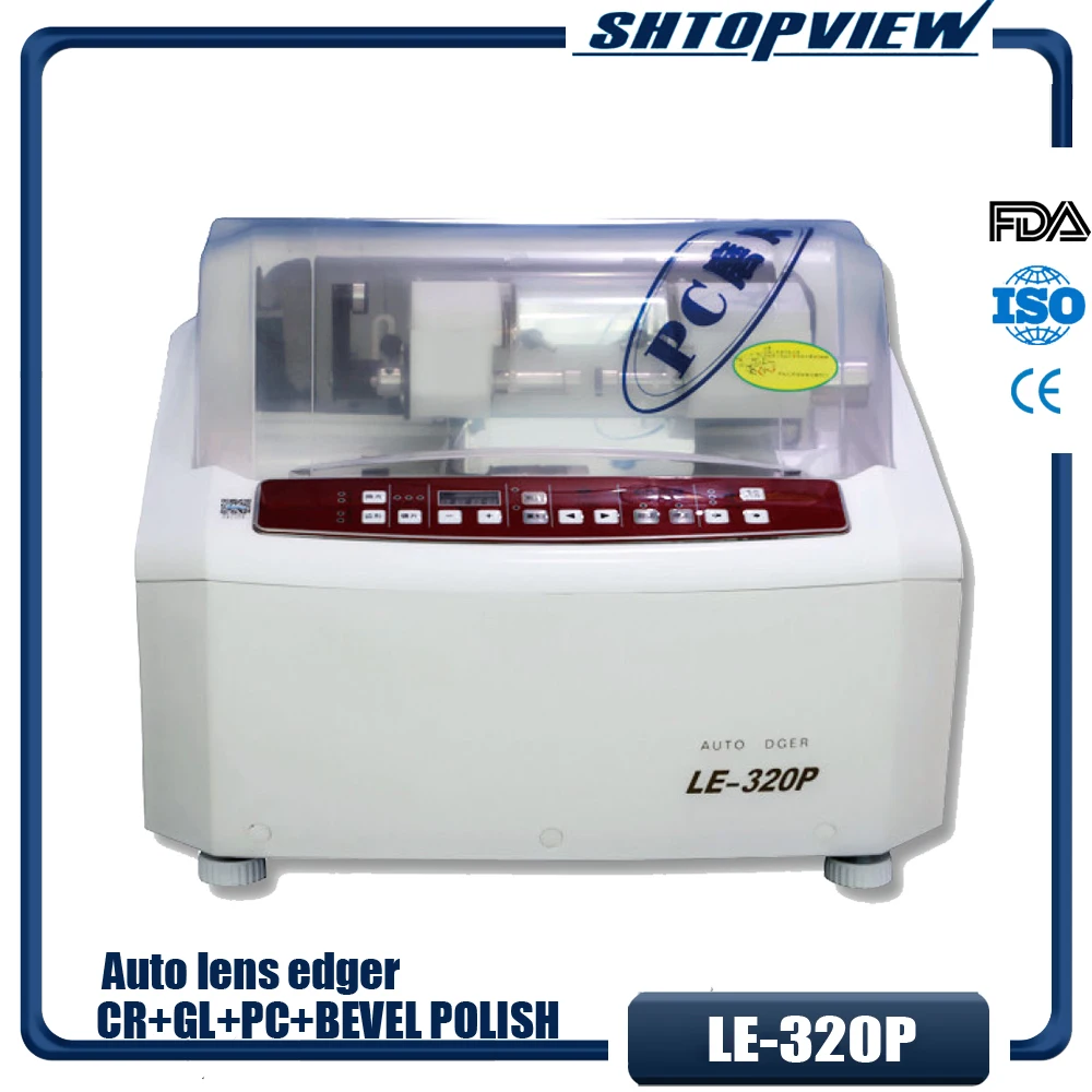 LE 320P Top View Optical Lens Edging Machine lens cutting machine
