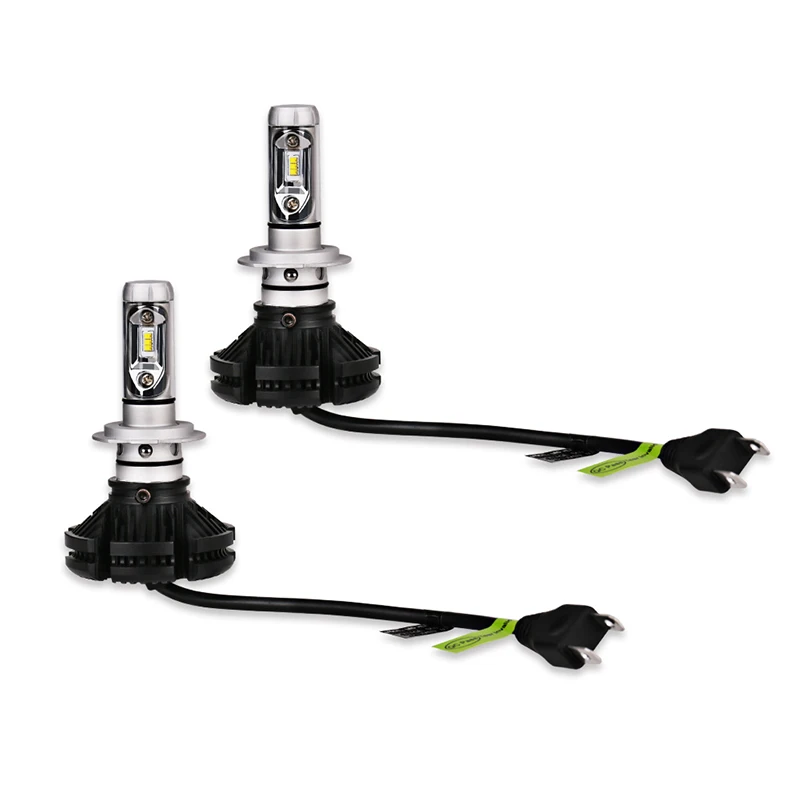 2pcs H7 LED Car Headlight Bulb Kit 50W 8000lm Auto Light X3 headlamp H7