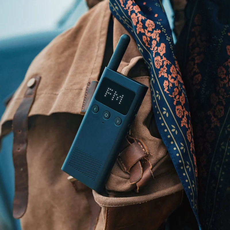 Xiaomi Mijia Smart Walkie Talkie 1S с FM радио ручной военный высокой мощности Ультратонкий дальний открытый путешествия
