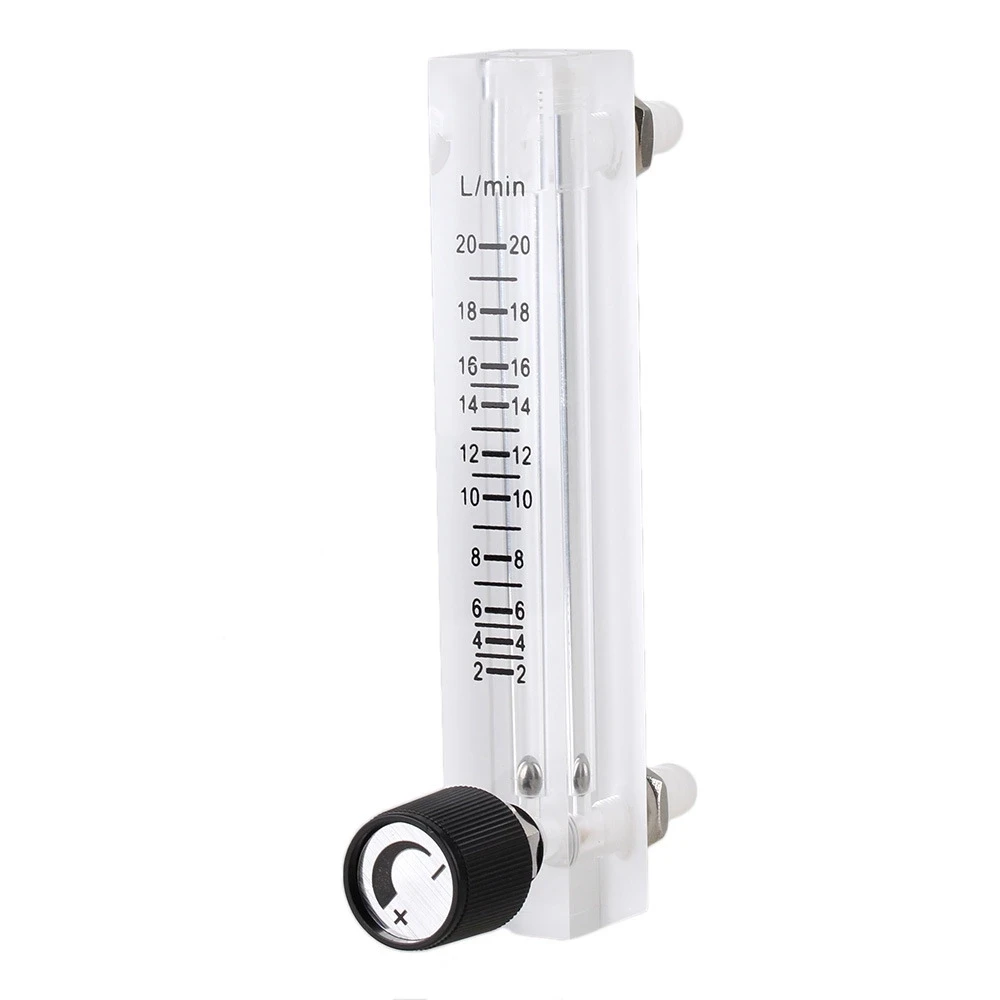 Acrylic120mm Height LZQ 7 Oxygen Flow Meter 1 20 LPM for Measuring