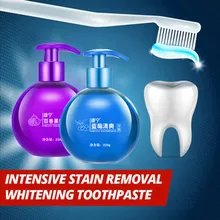 Волшебная пищевая Сода зубная паста отбеливание зубов Чистящая Гигиена Уход за полостью рта страсть Черника Фрукты зубная паста белый зуб