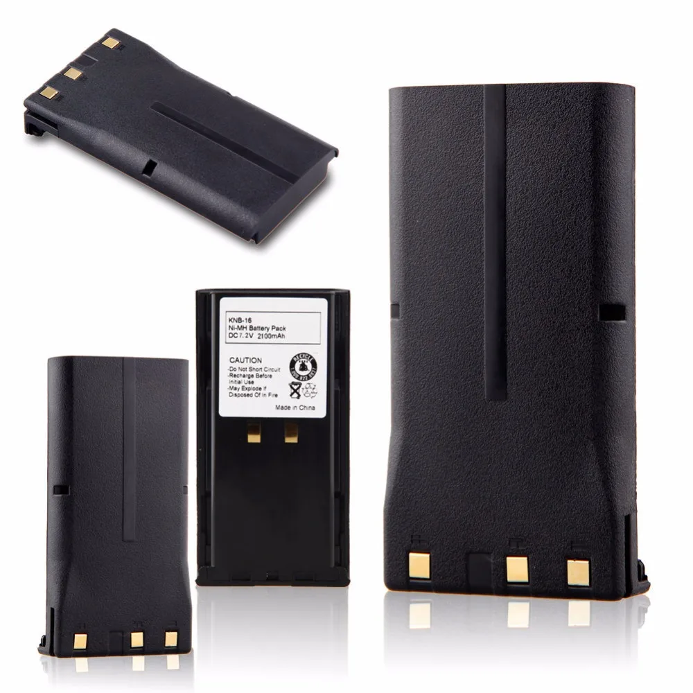 Аккумулятор ELEOPTION для KENWOOD 2 шт. KNB 16 в 7 мАч 2100 17A 21 21N TK 280 290 190 480 16A|battery for|batterie 2100mahbattery