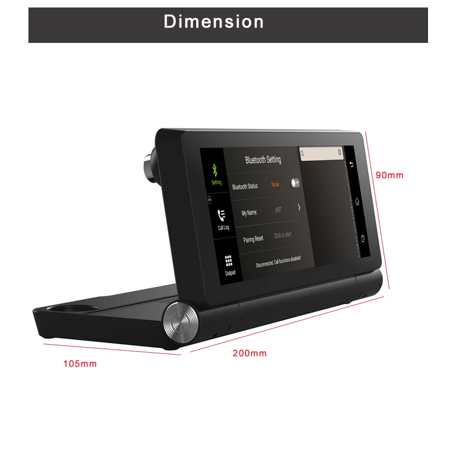 Автомобильный видеорегистратор 7 &quot 4G Wi Fi ADAS Android 5 1 Full HD 1080P GPS навигация Bluetooth
