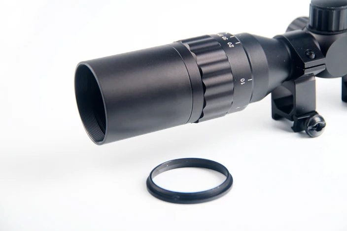 Óptico para Caça Iluminado Escopo Verde Vermelho Mil-ponto Vista Rifle 20mm Ferroviário Monta Airsoft Âmbito Ht6-0024 2-6x32 Aoe 8 2-6x32 aoe iluminado escopo verde vermelho mil-ponto