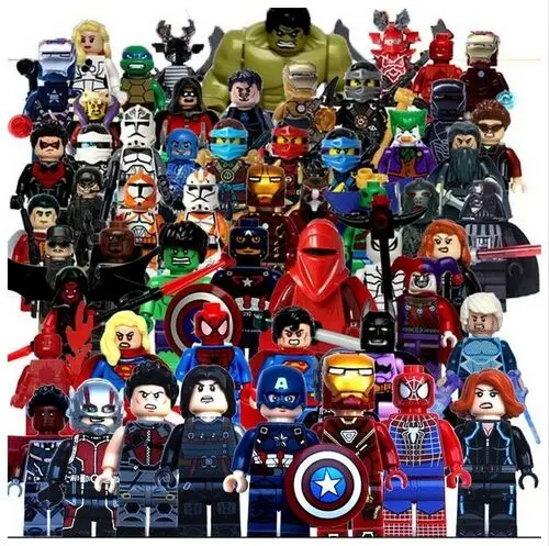 Full Marvel Super Hero Avengers Spider Man Batman Elsa