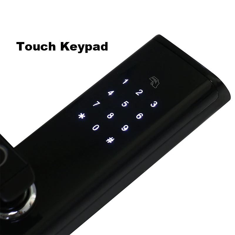  RAYKUBE FPC Fingerprint Smart Door Lock Intelligent Electronic Lock Fingerprint Verification With P - 32969043380