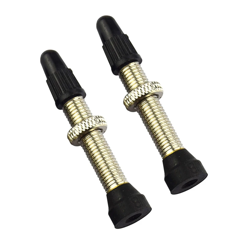 1pc 50mm Road Bike No Tubes Tubeless Presta Aluminium Alloy Valve PYN