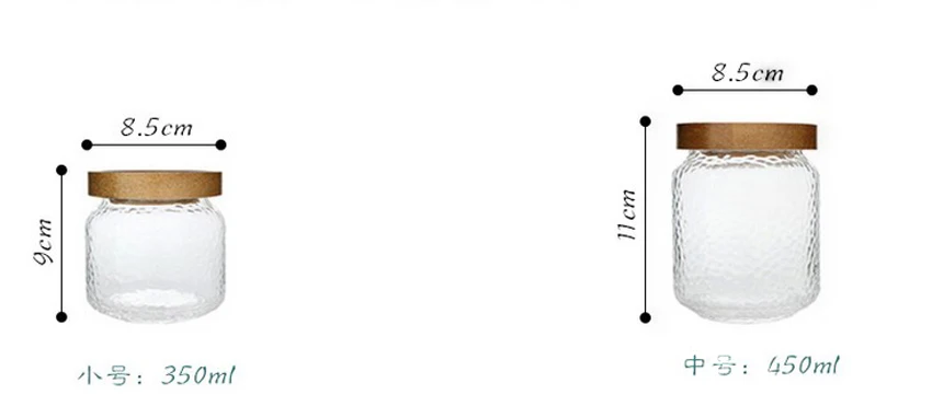 Стеклянная деревянная крышка, банка для хранения, Классический минималистичный скандинавский контейнер для хранения, Домашний Органайзер, контейнер для кофе, сахара, чая, Декор