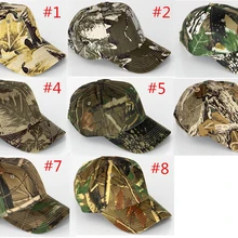 Унисекс Военные, армейские, охотничьи кепки наружная камуфляжная шляпа для охоты рыболовные шапки для туризма бионический камуфляж бейсболка