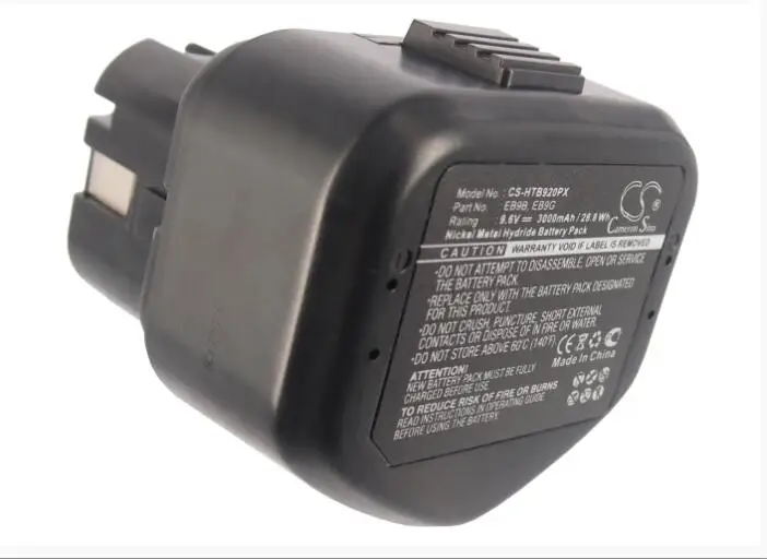 Аккумулятор Cameron Sino 3000 мАч для HITACHI CK 12D 12DY CL 10D 10D D 10DD FDS 9DVC UB 12D WH 9DMR WR 8DH B3 EB 920HS