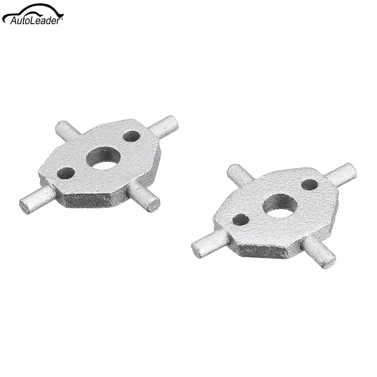 1 Pair Headlight Washer Covers Pivot for Swivel Cruciform for Jaguar X