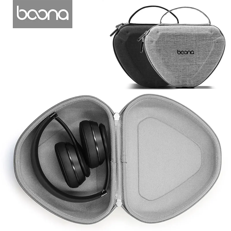 Boona Headphone Carrying Case Storage Portable Hard Case for JBL Sennheiser Momentum B W Sony Headset Portable Carry Hard Case
