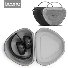 Boona Headphone Carrying Case Storage Portable Hard Case for JBL Sennheiser Momentum B W Sony Headset Portable Carry Hard Case